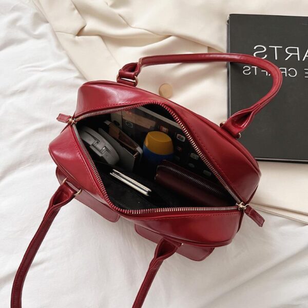 Multi-pocket Design Shoulder Bag Fashion Versatile Square Handbags Women Underarm Bags - Image 8