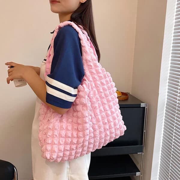 Cute Pleated Puff Shouder Bag Women - Image 10