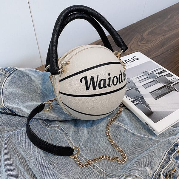 Basketball Shape Handbags and Purses for Women Chain Shoulder Crossbody Bag Girls Ladies HandBags - Image 9