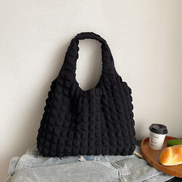 Cute Pleated Puff Shouder Bag Women - Image 9